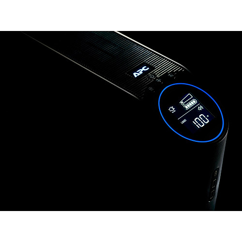 Джерело безперебійного живлення APC Back-UPS Pro 2200VA /1320W, LCD, USB, RGB Lights, 4xSchuko + 2xC13