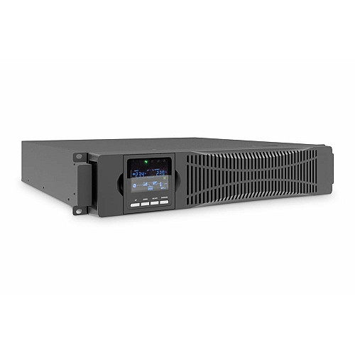 Источник бесперебойного питания DIGITUS 3000VA/3000W, RTU2, LCD, RJ45, RS232, USB, 8xC13+1xC19