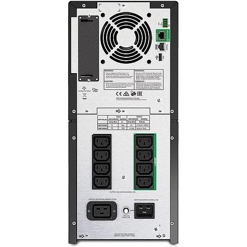 Джерело безперебійного живлення APC Smart-UPS 3000VA/2700W, LCD, USB, SmartConnect, 8xC13, 2xC19