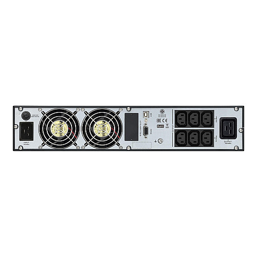 Джерело безперебійного живлення APC Easy UPS SRV 3000VA/2700W, RM 2U, LCD, USB, RS232, 6xC13, 1xC19