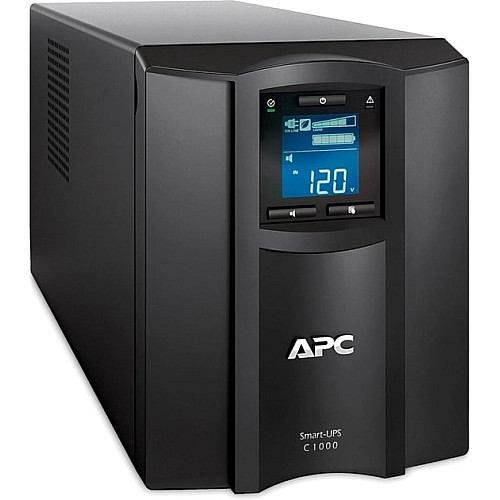 Джерело безперебійного живлення APC Smart-UPS C 1000VA/600W, LCD, USB, SmartConnect, 8xC13