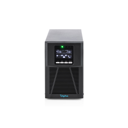 Джерело безперебійного живлення DIGITUS 1000VA/1000W, Tower, LCD, RJ45, RS232, USB, 8xC13