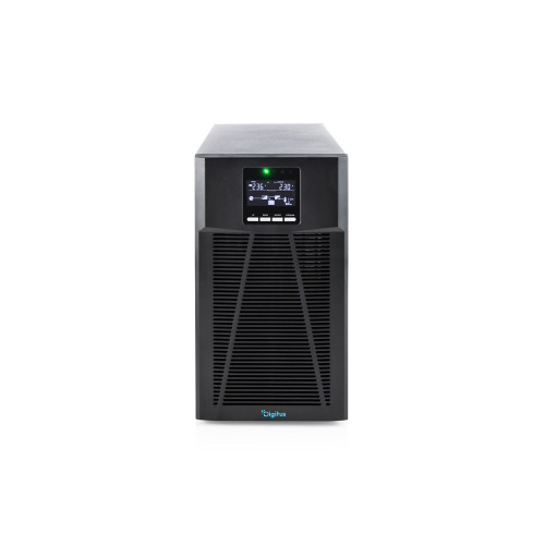 Джерело безперебійного живлення DIGITUS 2000VA/2000W, Tower, LCD, RJ45, RS232, USB, 8xC13