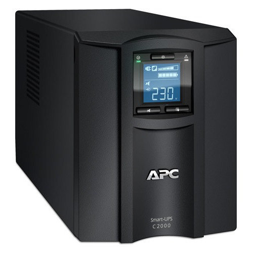 Джерело безперебійного живлення APC Smart-UPS C 2000VA/1600W, LCD, USB, 6xC13, 1xC19