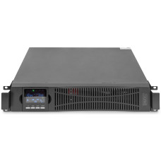Джерело безперебійного живлення DIGITUS 2000VA/2000W, RTU2, LCD, RJ45, RS232, USB, 8xC13