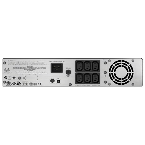 Джерело безперебійного живлення APC Smart-UPS C 2000VA/1600W, RM 2U, LCD, USB, 6xC13