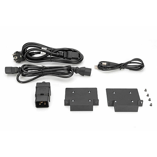 Источник бесперебойного питания DIGITUS 3000VA/3000W, RTU2, LCD, RJ45, RS232, USB, 8xC13+1xC19