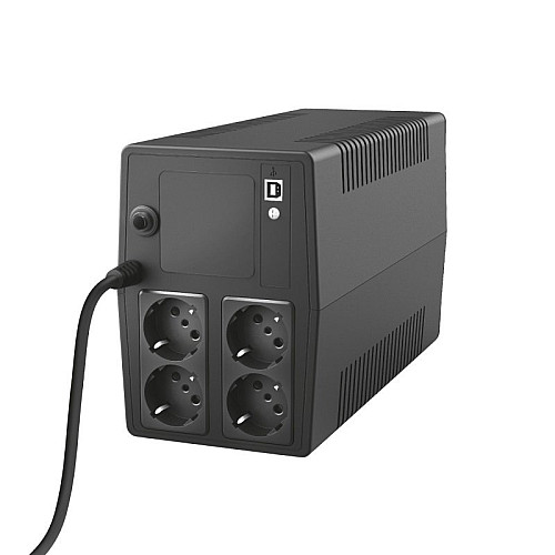 Джерело безперебійного живлення Trust Paxxon 1500VA UPS with 4 standard wall power outlets BLACK