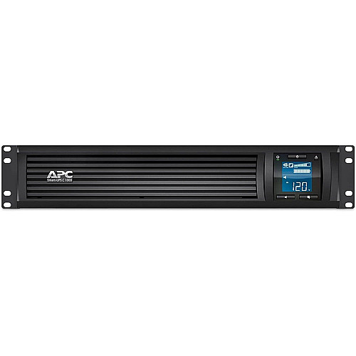 Источник бесперебойного питания APC Smart-UPS C 1000VA/600W, RM 2U, LCD, USB, SmartConnect, 4xC13