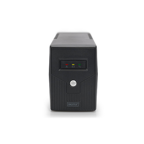 Джерело безперебійного живлення DIGITUS 600VA/360W, LED, RJ11, USB, 2xSchuko