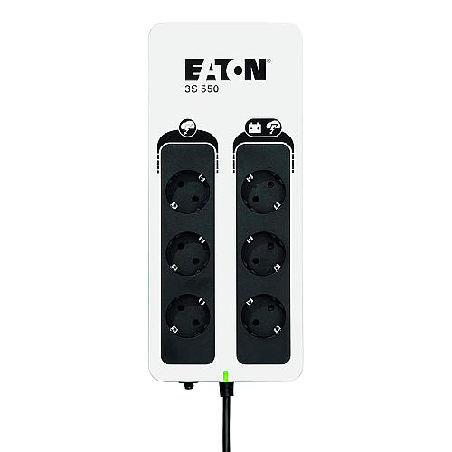 Джерело безперебійного живлення Eaton 3S, 550VA/330W, LED, USB, 4xSchuko
