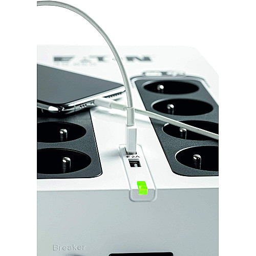 Джерело безперебійного живлення Eaton 3S, 850VA/510W, LED, USB, 8xSchuko