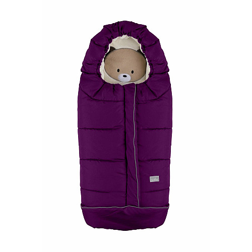 Зимовий конверт Nuvita Сuccioli Junior бузковий/ведмідь