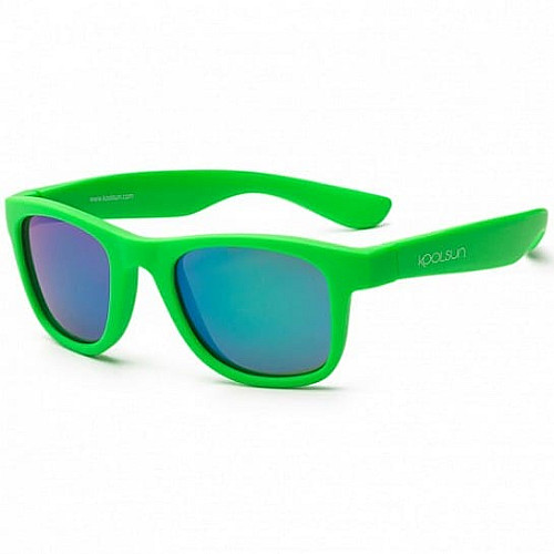 Дитячі сонцезахисні окуляри Koolsun Wave, 1-5р, неоново-зелений