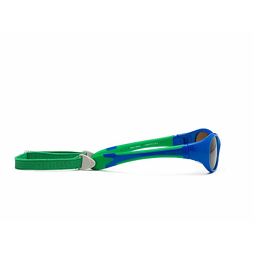 Дитячі сонцезахисні окуляри Koolsun Flex, 3-6р, синьо-зелений
