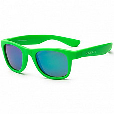 Дитячі сонцезахисні окуляри Koolsun Wave, 3-10р, неоново-зелений