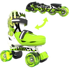 Роликові ковзани Neon Combo, розмір 34-37, зелений