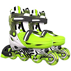 Роликові ковзани Neon Inline, розмір 34-37, зелений