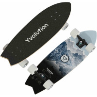 Скейтборд Yvolution Dynamo Cruiser LED 76см, синій