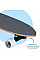 Скейтборд Yvolution Fishtail Cruiser 76см, синій