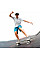 Скейтборд Yvolution Fishtail Cruiser 76см, синій