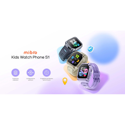 Дитячий годинник-телефон Mibro S1, 1.68