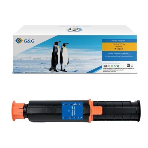 Тонер G&G до HP 103A Neverstop LJ 1000a/1000w/1200a/1200w