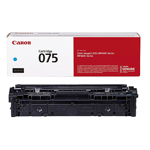 Картридж Canon 075C MF664Cdw/MF667Cdw/LBP646Cdw/LBP647Cdw Cyan (1300 стор.)