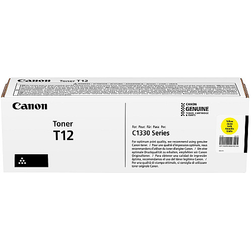 Картридж Canon T12 i-SENSYS XC1333 Series (5400 стр.) Yellow