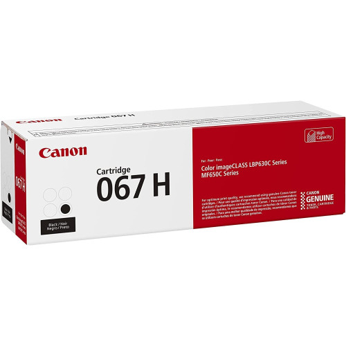 Картридж Canon 067H MF651Cw/MF655Cdw/MF657Cdw/LBP631Cw/LBP633Cdw Black (3130 стор.)
