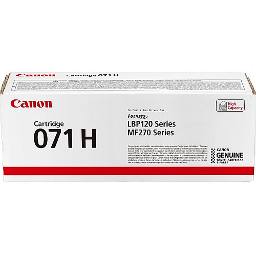 Картридж Canon 071H MF272/MF275/LBP122 Black (2500 стр.)