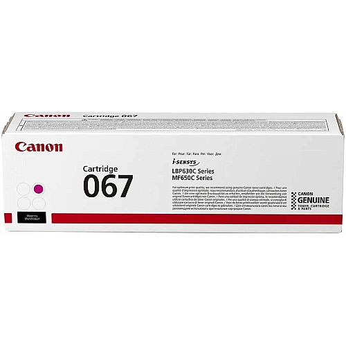 Картридж Canon 067 MF651Cw/MF655Cdw/MF657Cdw/LBP631Cw/LBP633Cdw Magenta (1250 стр.)