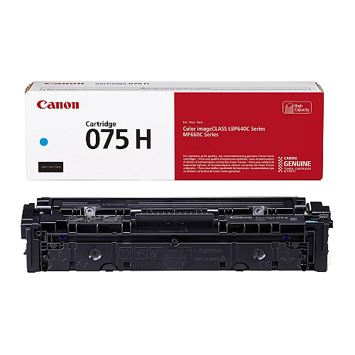 Картридж Canon 075H MF664Cdw/MF667Cdw/LBP646Cdw/LBP647Cdw Cyan (2500 стор.)
