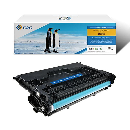 Картридж G&G для HP 37X LJ M608/M609/M631/M632 CF237X Black (30000 стр.)