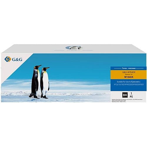 Тонер G&G до HP 154X LJ Tank 1502/1602/2603 Black (5 000стор)