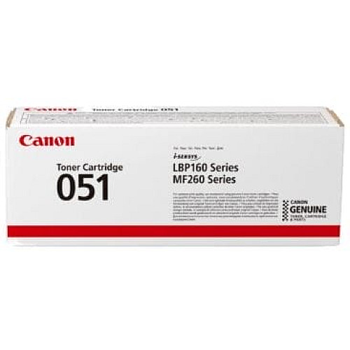 Тонер-картридж Canon 051 LBP162dw/MF269dw/267dw/264dw Black (1700 стр.)