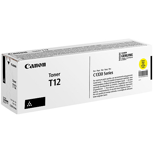 Картридж Canon T12 i-SENSYS XC1333 Series (5400 стр.) Yellow