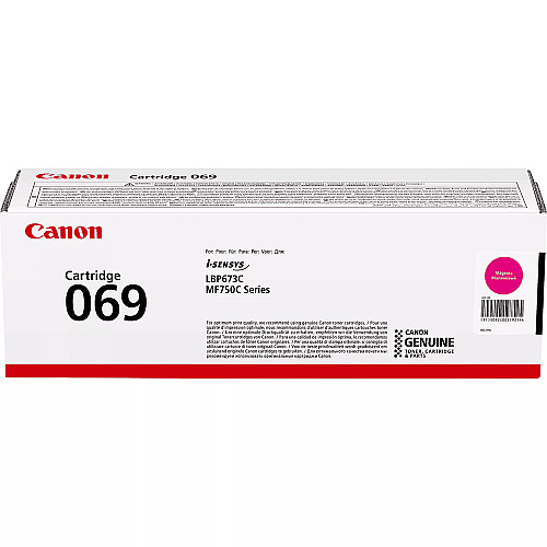 Картридж Canon 069 MF752Cdw/MF754Cdw/LBP673Cdw Magenta (1900 стор)