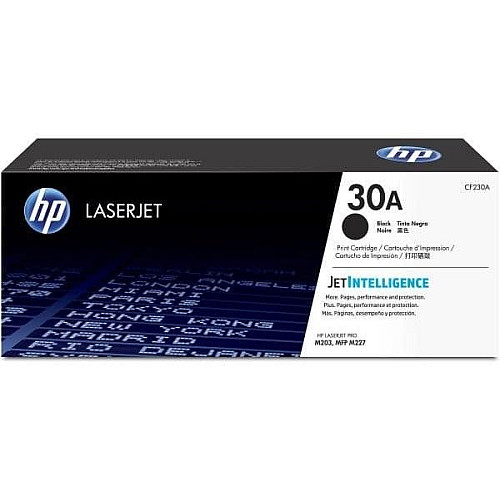 Тонер картридж HP 30A M203/M227 Black (1600 стр.)