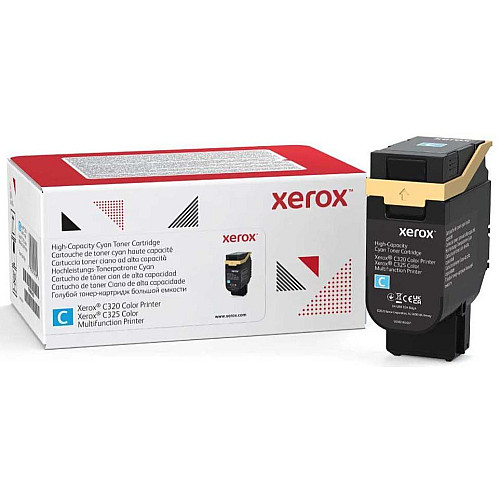 Тонер картридж Xerox C325 Cyan (5500 стр.)