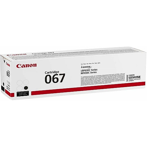 Картридж Canon 067 MF651Cw/MF655Cdw/MF657Cdw/LBP631Cw/LBP633Cdw Black (1350 стр.)