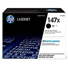 Картридж HP 147X LJ M611/M612/M635/M636 Black (25 200стор)