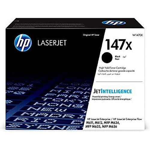 Картридж HP 147X LJ M611/M612/M635/M636 Black (25 200стор)