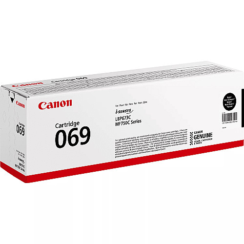 Картридж Canon 069 MF752Cdw/MF754Cdw/LBP673Cdw Black (2100 стор)