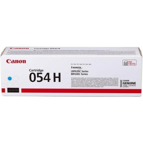 Картридж Canon 054H MF641/643/645, LBP-621/623 Cyan (2300 арк)
