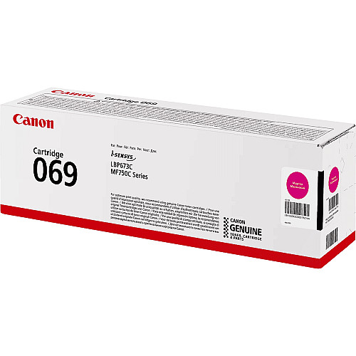 Картридж Canon 069 MF752Cdw/MF754Cdw/LBP673Cdw Magenta (1900 стор)