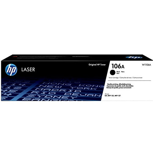 Картридж HP 106A LJ M107a/107r/107w/135a/135r/135w/137fnw Black (1000 стр.)