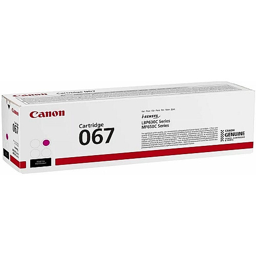 Картридж Canon 067 MF651Cw/MF655Cdw/MF657Cdw/LBP631Cw/LBP633Cdw Magenta (1250 стр.)