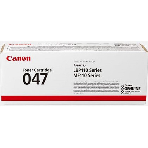 Тонер-картридж Canon 047 LBP112/MFP112/113 Black  (1600 стор.)