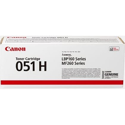 Тонер-картридж Canon 051H LBP162dw/MF269dw/267dw/264dw Black (4100 стр.)